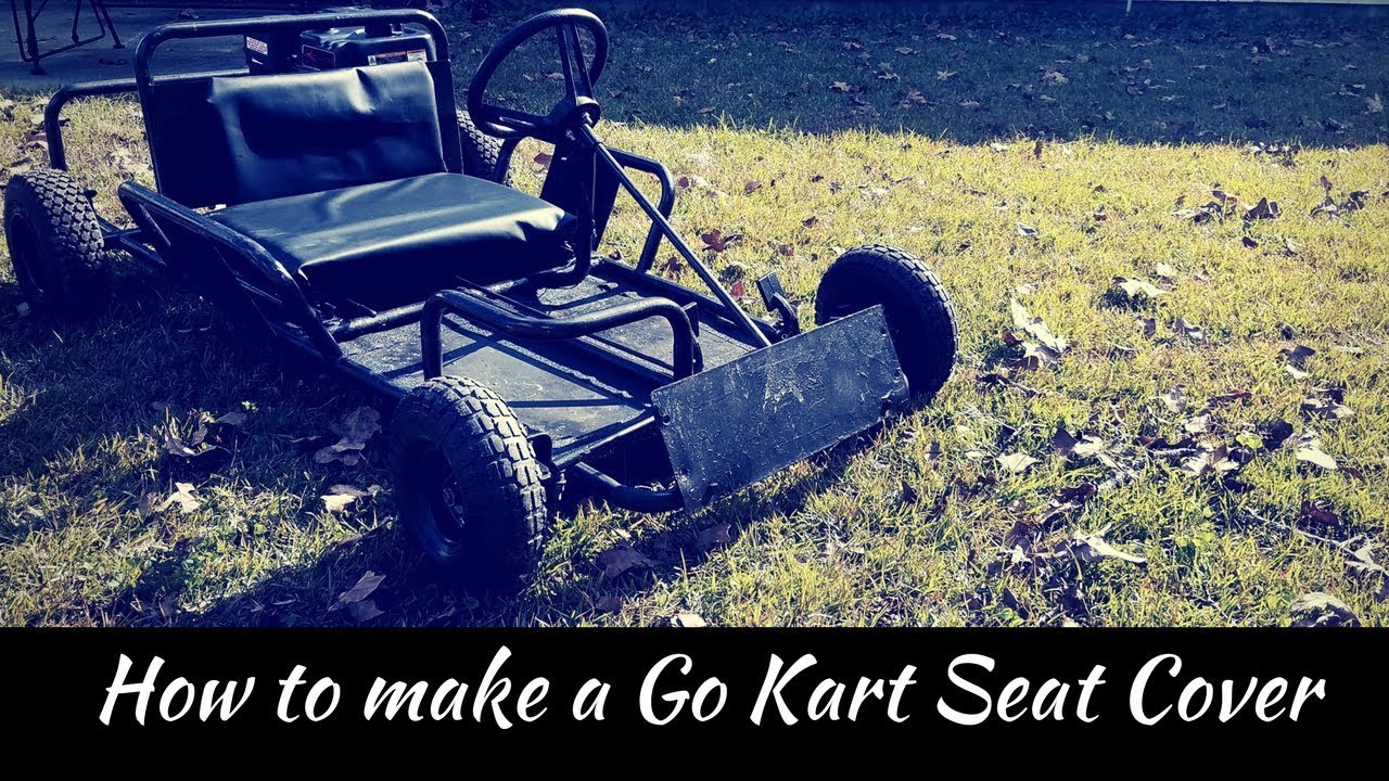 How to make a Go Kart Seat Cover 
