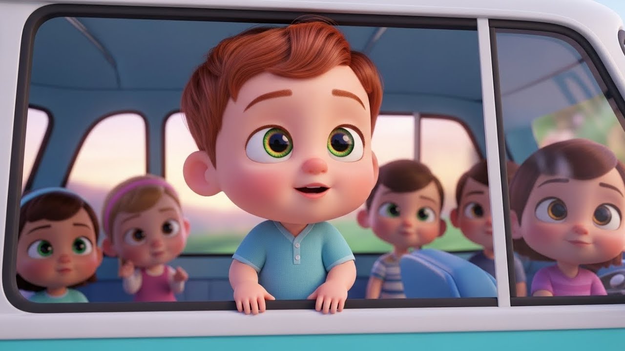 Magic Van Ride Joy 🚐✨ Fun Adventure Song for Kids | Learn Numbers and Colors