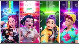 Soda pop Abby 🎸 KPop Demon Hunters🎷 Tiles Hop edm rush 💥