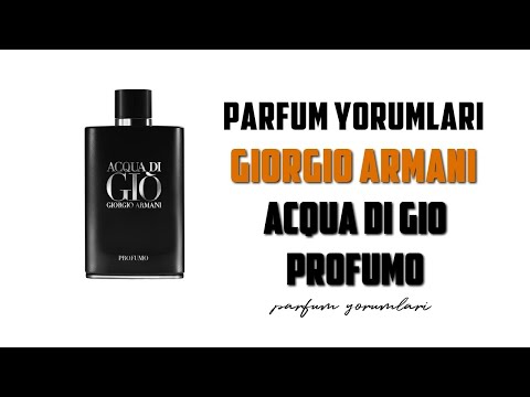 giorgio armani acqua di gio profumo yorum