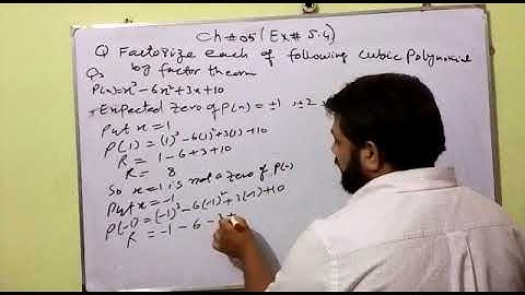 Chapter #5 Exercise #5.4 Question #3 Mathematics class-9th