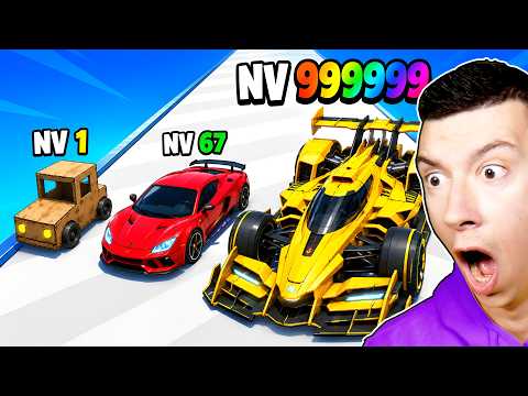 À CHAQUE SECONDE, LA VOITURE DEVIENT JUSQU’À 999 999 FOIS PLUS RAPIDE !!