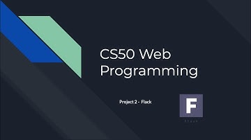 CS50 Web Project2 - Flack