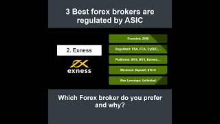 3 Best forex brokers are regulated by ASIC | Top Forex Broker Rankings | 0526 Wealth