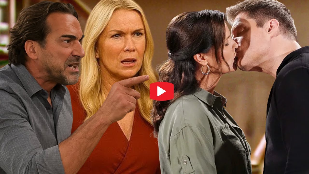 DEACON KISSES TAYLOR! "'YOU DID WHAT?!' — Ridge RAGE ERUPTS After Deacon Kisses Taylor