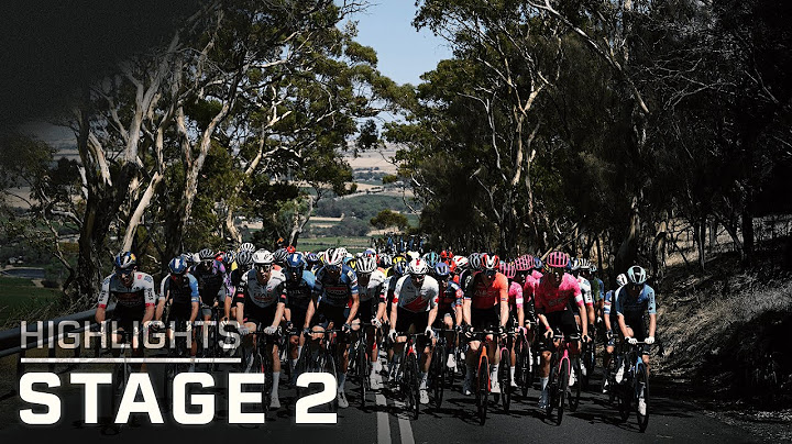 Men's Tour Down Under 2025: Stage 2 Extended Highlights | Cycling on NBC Sports