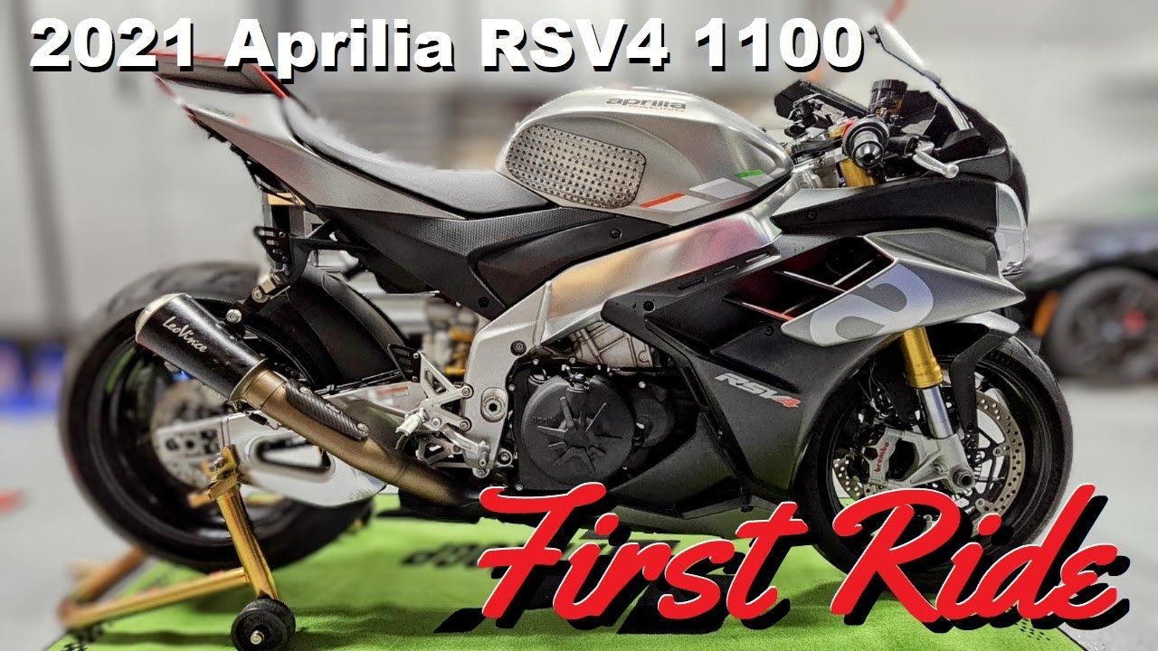 Aprilia RSV4 First Ride - YouTube