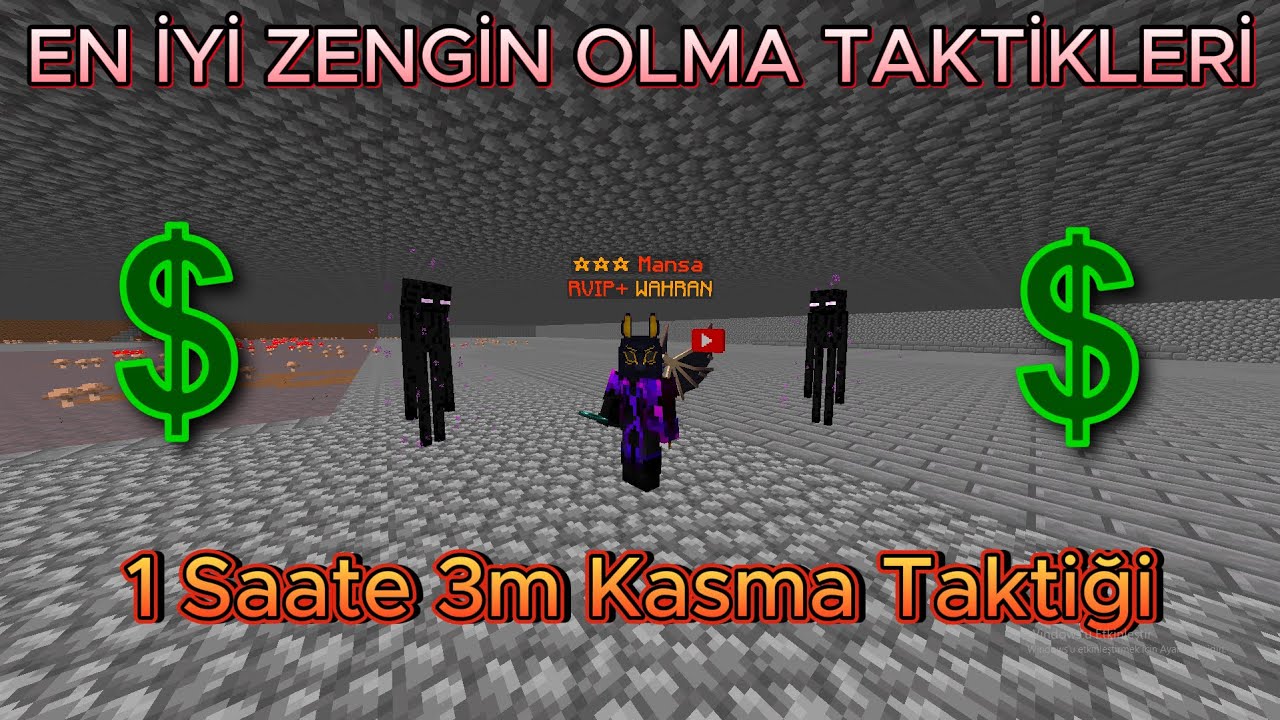 SURVİVAL AMETİST EN HIZLI PARA KASMA TAKTİKLERİ BÖLÜM 2 - CraftRise Survival Ametist