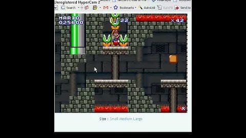 Super Mario Flash- Mega Fortress Glitch