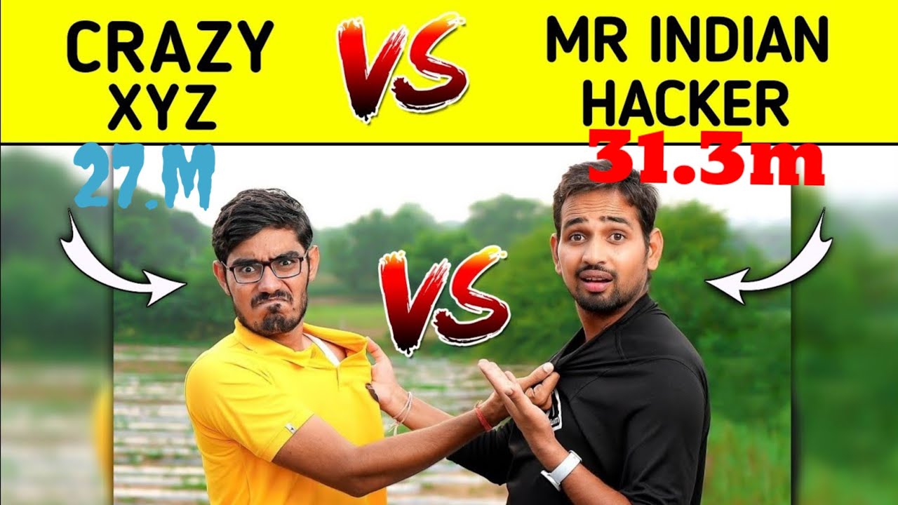 MR INDIAN HACKER VS CRAZY XYZ #newvideo #mr_indian_hackervs#crazyxyz # ...