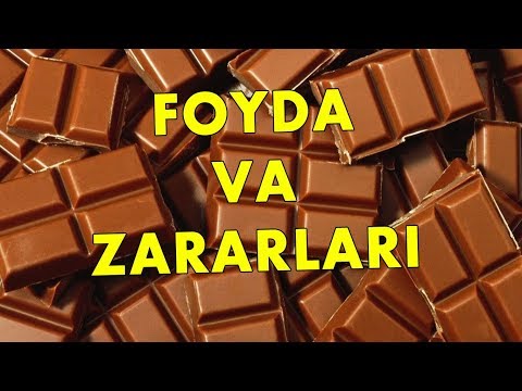 Video: Shokoladning Foydali Xususiyatlari