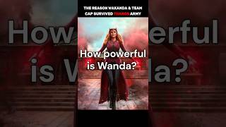 Wanda Saved The Entire Wakanda...🔥💀#aura #marvel #wanda