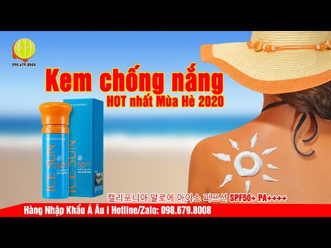 Kem chống nắng ICE SUN Hàn Quốc I HOT nhất Mùa Hè 2020