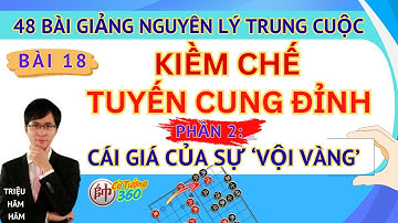 Bài 18.2: Kiềm chế Tuyến Cung Đỉnh - Phần 2: Sai lầm chết người & cái giá của sự vội vàng