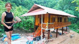 full video: Girl turns old house into new one. new life LTtivi - building a wooden house in 2024