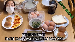 AKTIVITASKU JAM 5 PAGI SAMPAI MALAM⁉️KEHIDUPAN SEHARI-HARI DI JEPANG