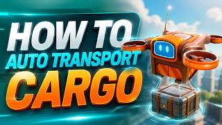 Solarpunk How to Auto Transport Cargo (Transport Drone)