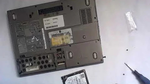 Dell latitude d630 | replace hard Drive