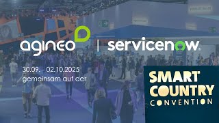 agineo gemeinsam mit ServiceNow auf der SCCON