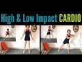 QUICK Fat-Burning HIIT Cardio Core with Hi/Low Impact Options! ☀️