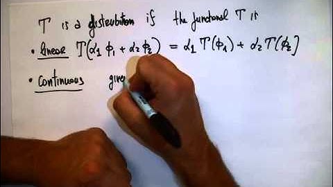 Distributions Part 1