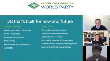 Cassandra: Now and for the future | Apache Cassandra World Party 2021