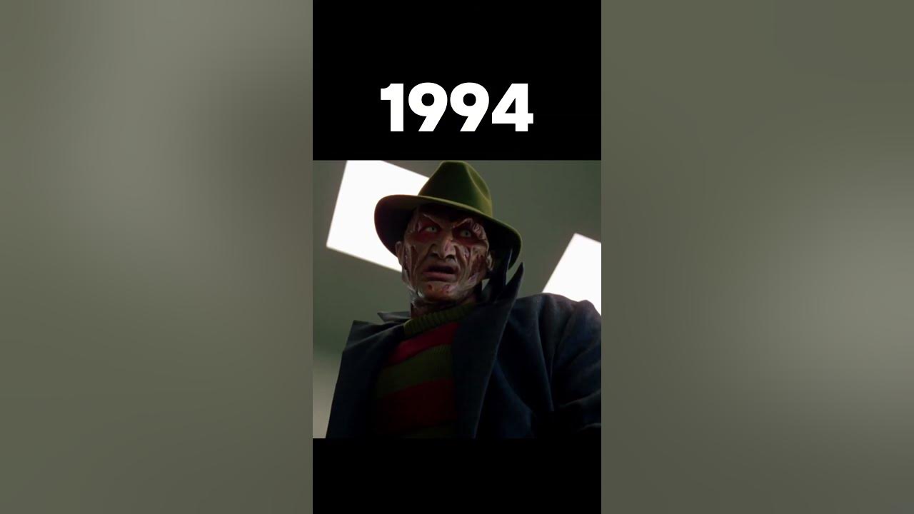 Evolution Of Freddy Krueger From A Nightmare Of Elm Street 1984-2010 #shorts #evolution