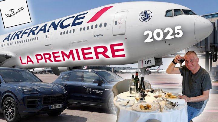 AIR FRANCE LA PREMIÈRE: LE LUXE, SANS COMPROMIS!