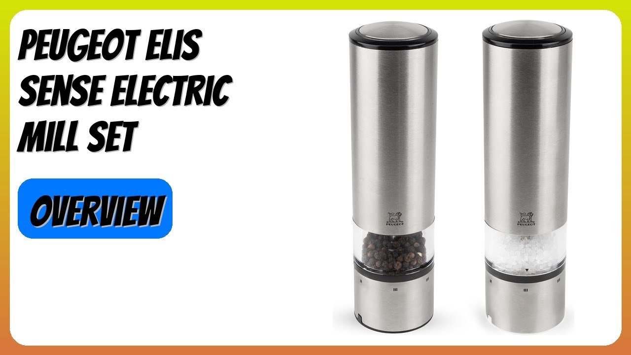 REVIEW (2026): Peugeot Elis Sense Electric Mill Set. Features