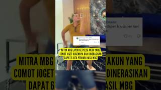 Mitra MBG Lapor Polisi Akun yang Comot Joget Dugemnya yang Dinarasikan Dapat 6 Juta Perhari Dari MBG