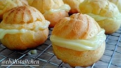 RESEP KUE SUS VLA VANILA TANPA MIXER | Choux Pastry - Durasi: 10.08. 