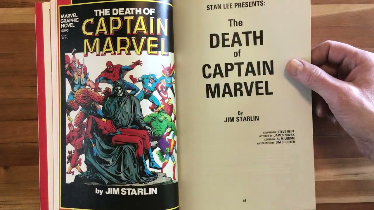 Scott Reads Comics Episode 75: The Death of Captain Marvel