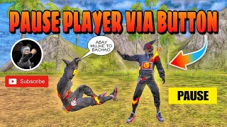 PAUSE PLAYER BUTTON FREE FIRE CRAFTLAND WITH CUSTOM BLOCKS | SCRIPT TUTORIAL | VENOM YT screenshot 4
