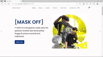 PROJECT UAS WEB PROGRAMMING 1 | UNIVERSITAS BINA SARANA INFORMATIKA (KALIABANG) | TEMA TOKO BAJU