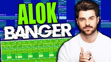 How To Make an ALOK BANGER - FL Studio Turorial (FREE FLP)