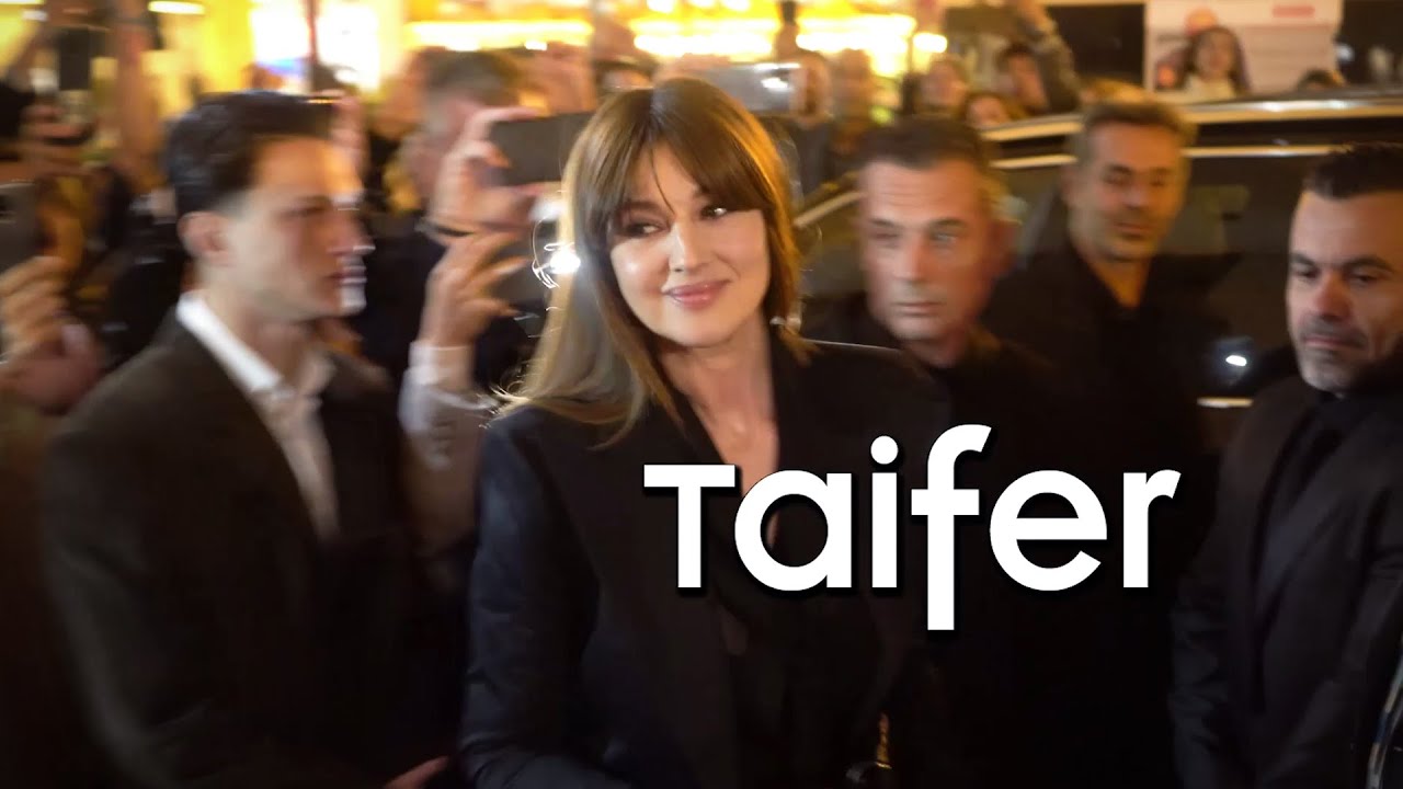 Monica Bellucci in Greece