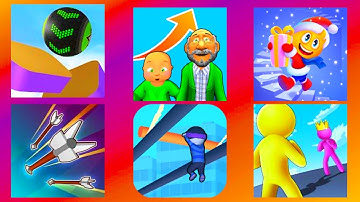 Going Balls, Run of Life, Stair Run, Arrow Fest, Roof Rails, Giant Rush 3D Android&ios Gameplay