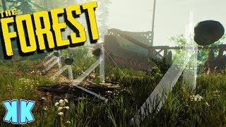 The Forest | 罠の壁を建築！ | 2016年最新ゲームプレイ | #16 screenshot 1