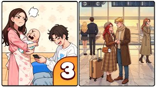 Brain Puzzle 3 Crazy Mind Level 165: The Female Lead Is Going Abroad To...!Gameplay Solution screenshot 2