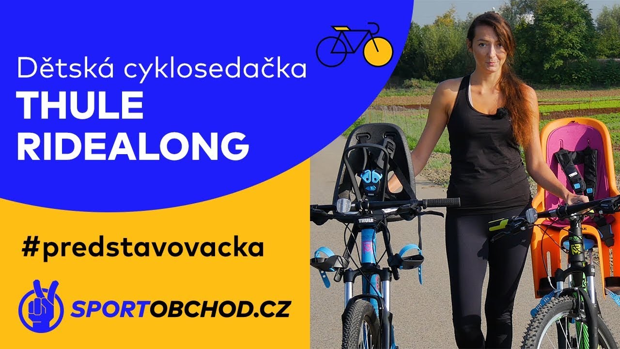 Dětská cyklosedačka Thule RideAlong #predstavovacka - YouTube