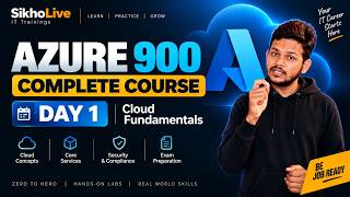 AZ-900 Complete Course | Microsoft Azure Fundamentals Complete Training Day 1