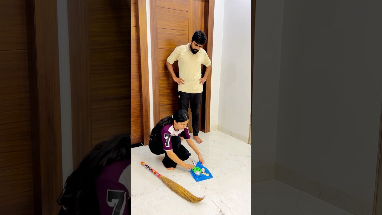 Ghar ki safai 🥹 Technologia 