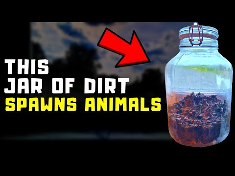I put nothing but dirt in a jar...