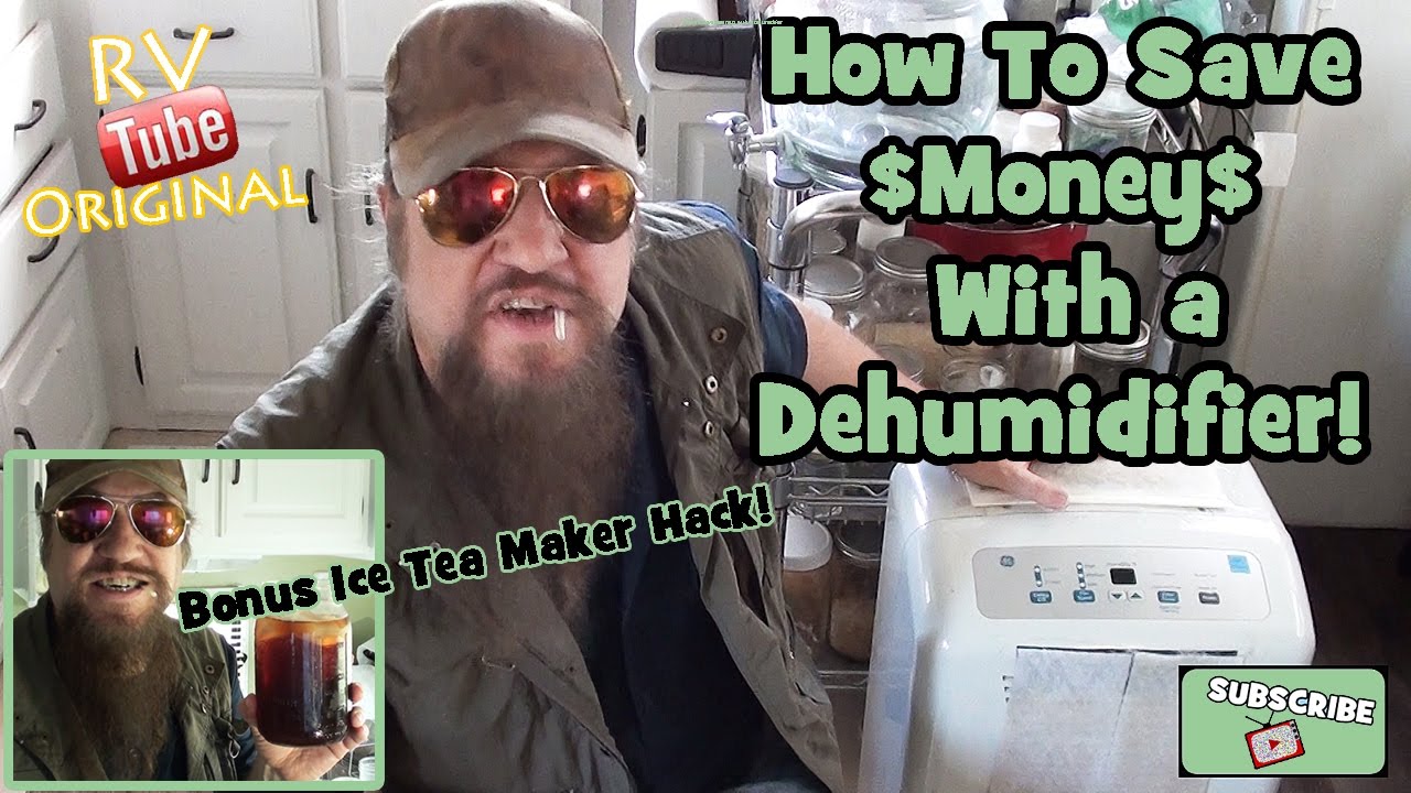 How To Save Money With a Dehumidifier! (Special Ice Tea Maker Hack