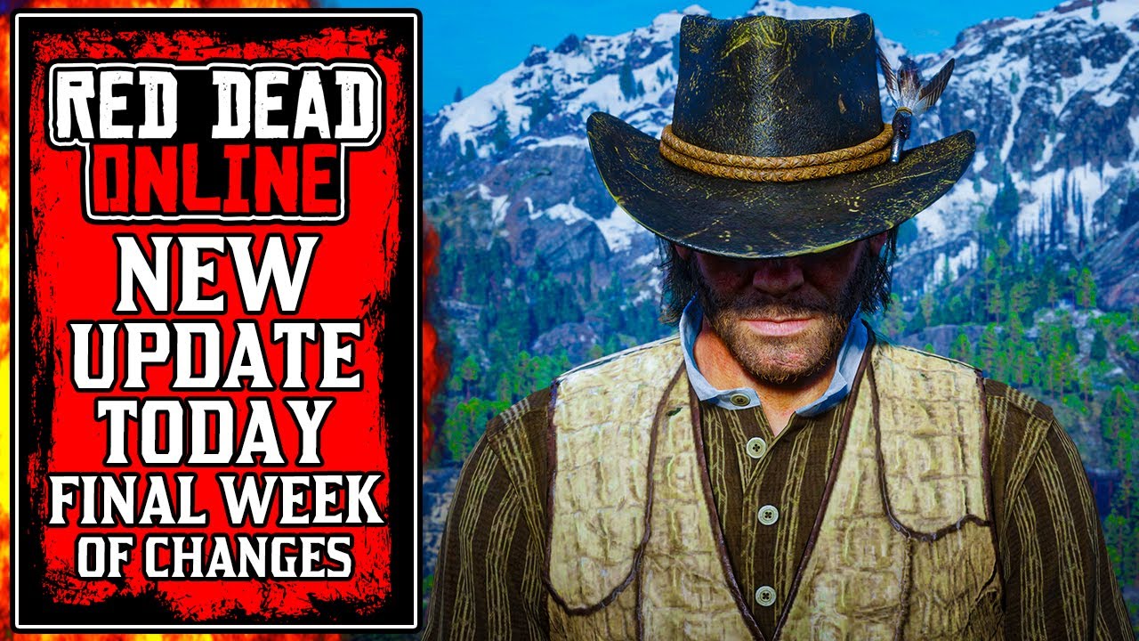 Today Is The FINAL UPDATE of Red Dead Online's March EVENT (RDR2 New ...