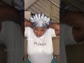 Blue &amp; Gray Adire Crepe X Silk Reversible Tie Hair Bonnets : African Prints : Shop on Bykessy.com