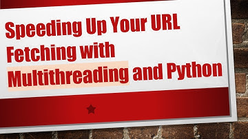 Speeding Up Your URL Fetching with Multithreading and Python