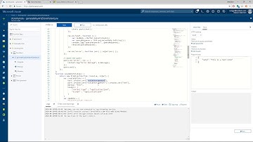 Creating a serverless application with Microsoft Azure in JavaScript Part 15