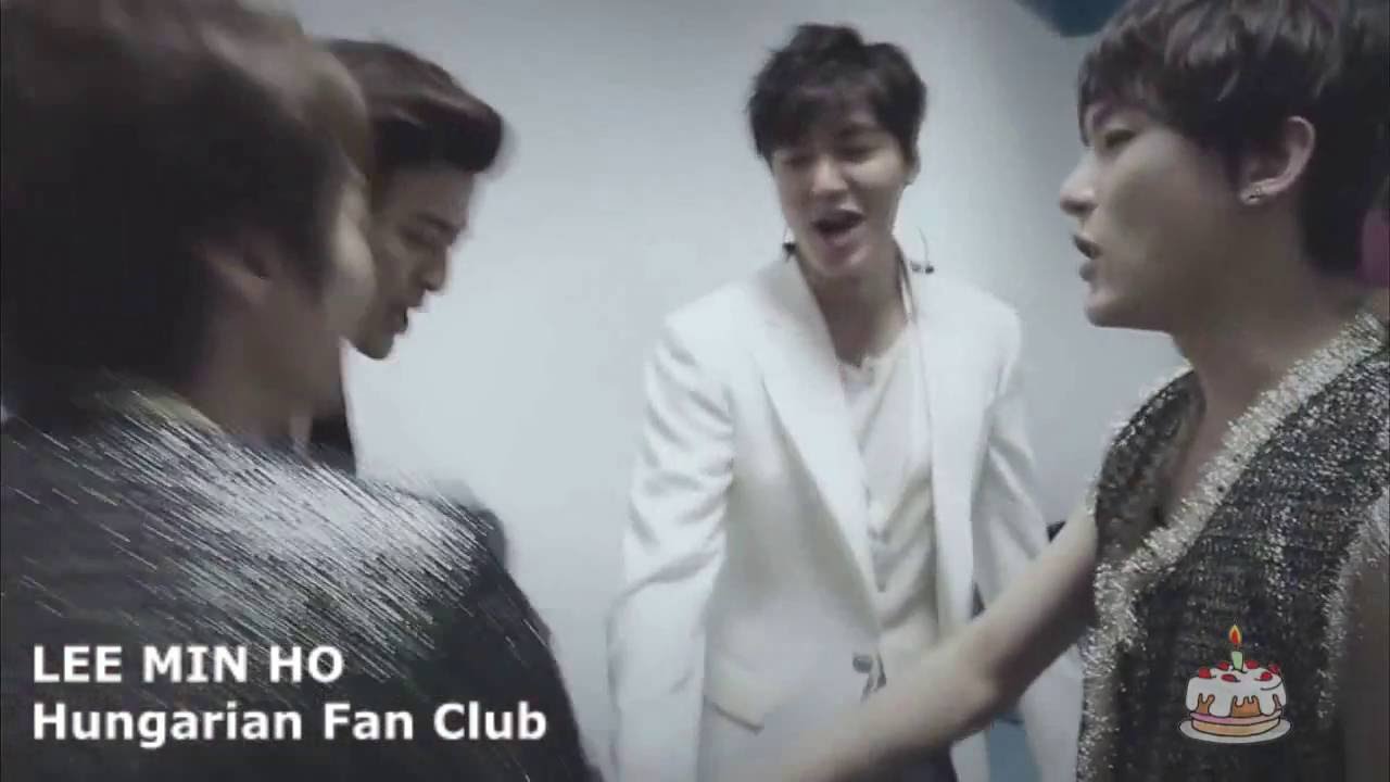 Happy 30th Birthday Lee Min Ho - 생일 축하합니다 - YouTube