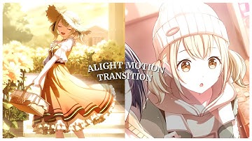 torn paper transition | tutorial alight motion